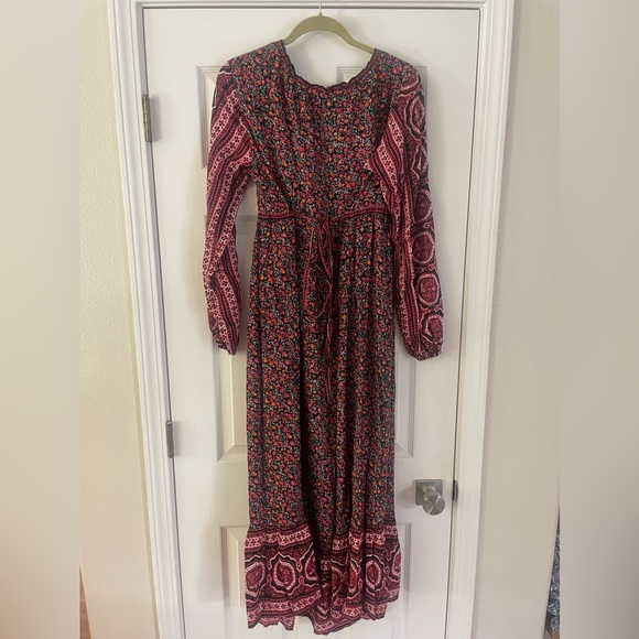 NATURAL LIFE Rosa Floral Long Sleeve Maxi Dress - Picture 4 of 5